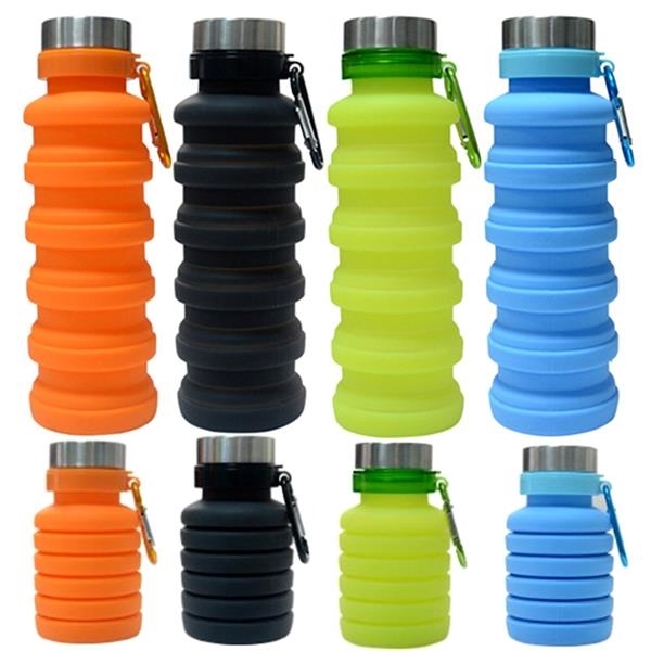 16oz Collapsible Travel Water Bottle 3