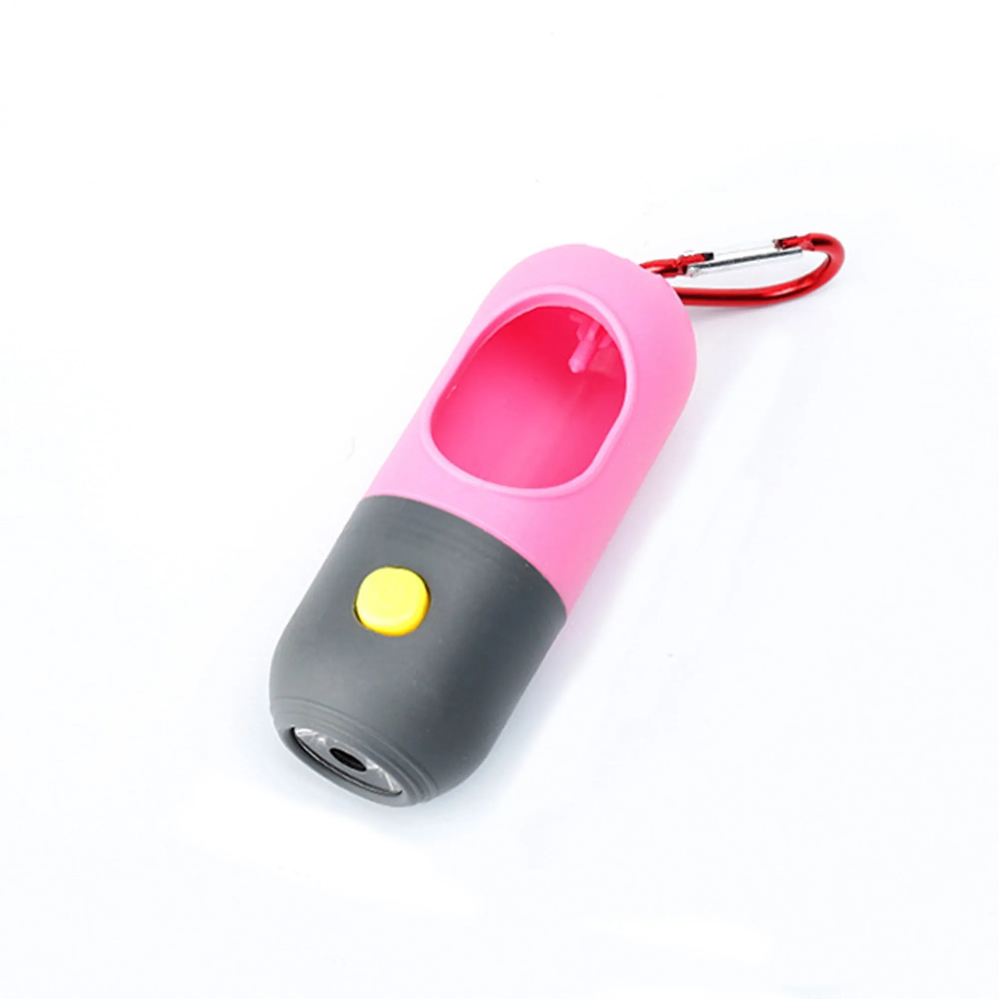 1.7"x4.3" Poop Bag Dispenser With LED Flashlight 7