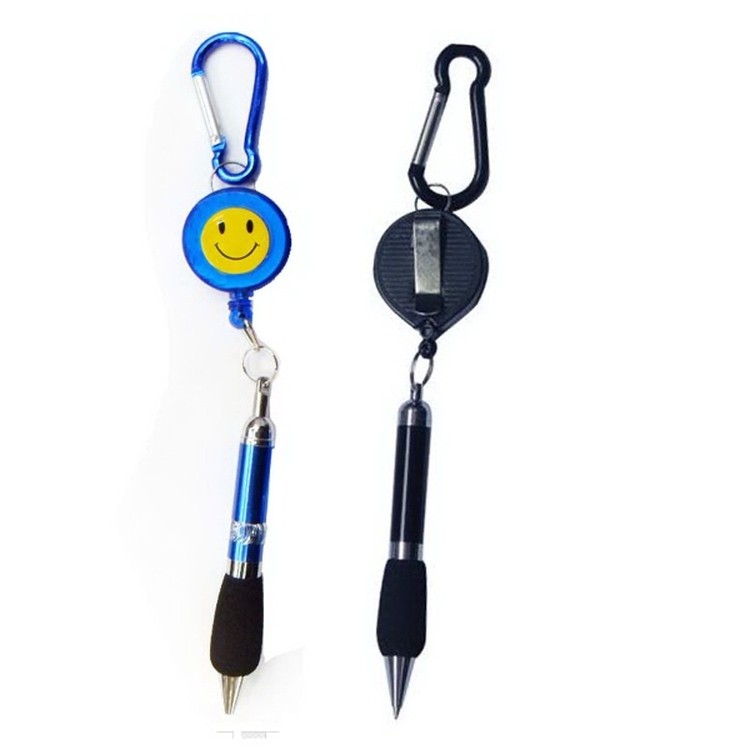 Metal Pen With Carabiner 2
