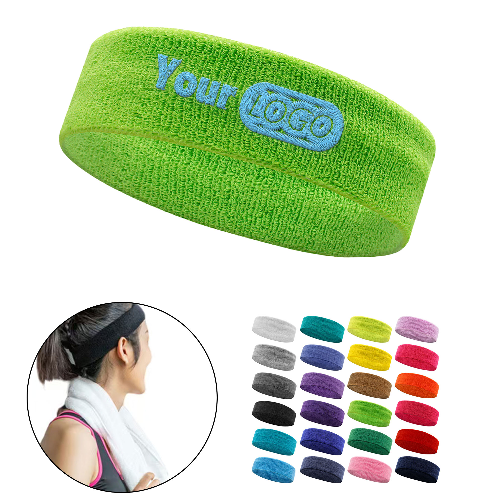 Sports Great Sweat Absorption Headband 2