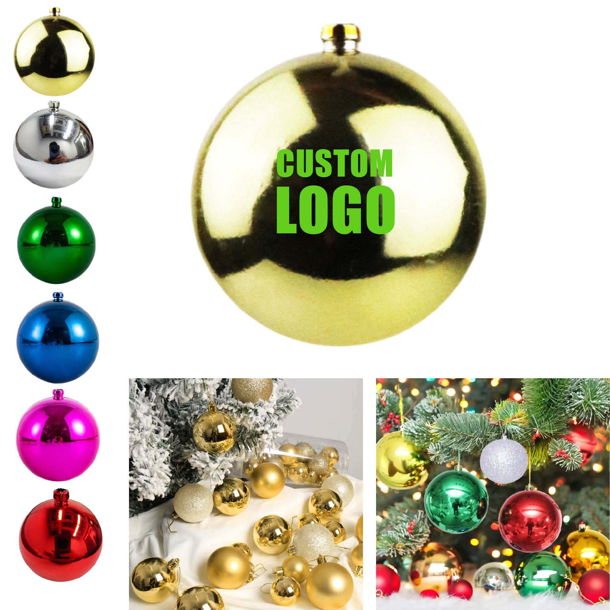 MOQ 10 pcs Xmas Ornament Balls 3