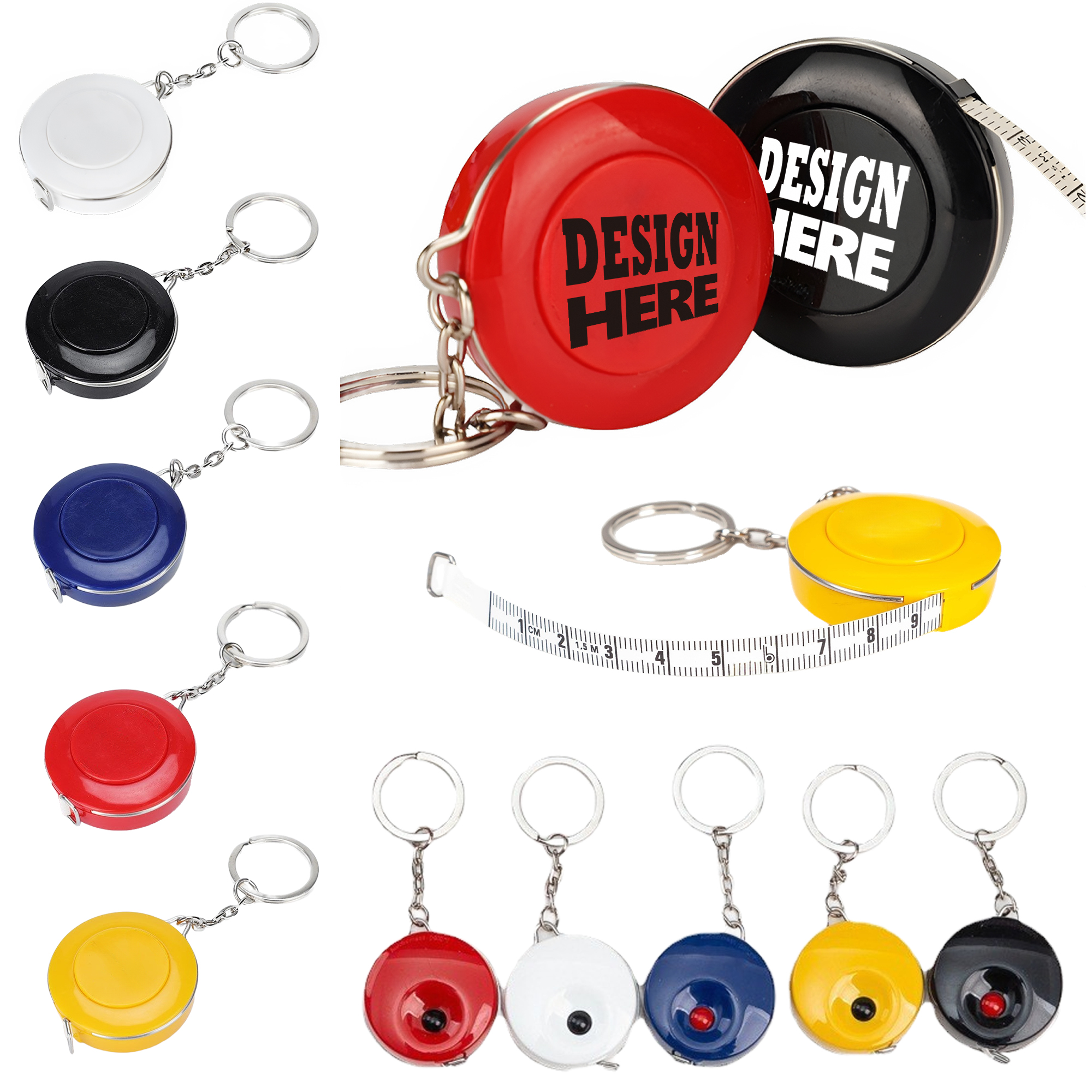 Portable Measuring Tape Keychain 2