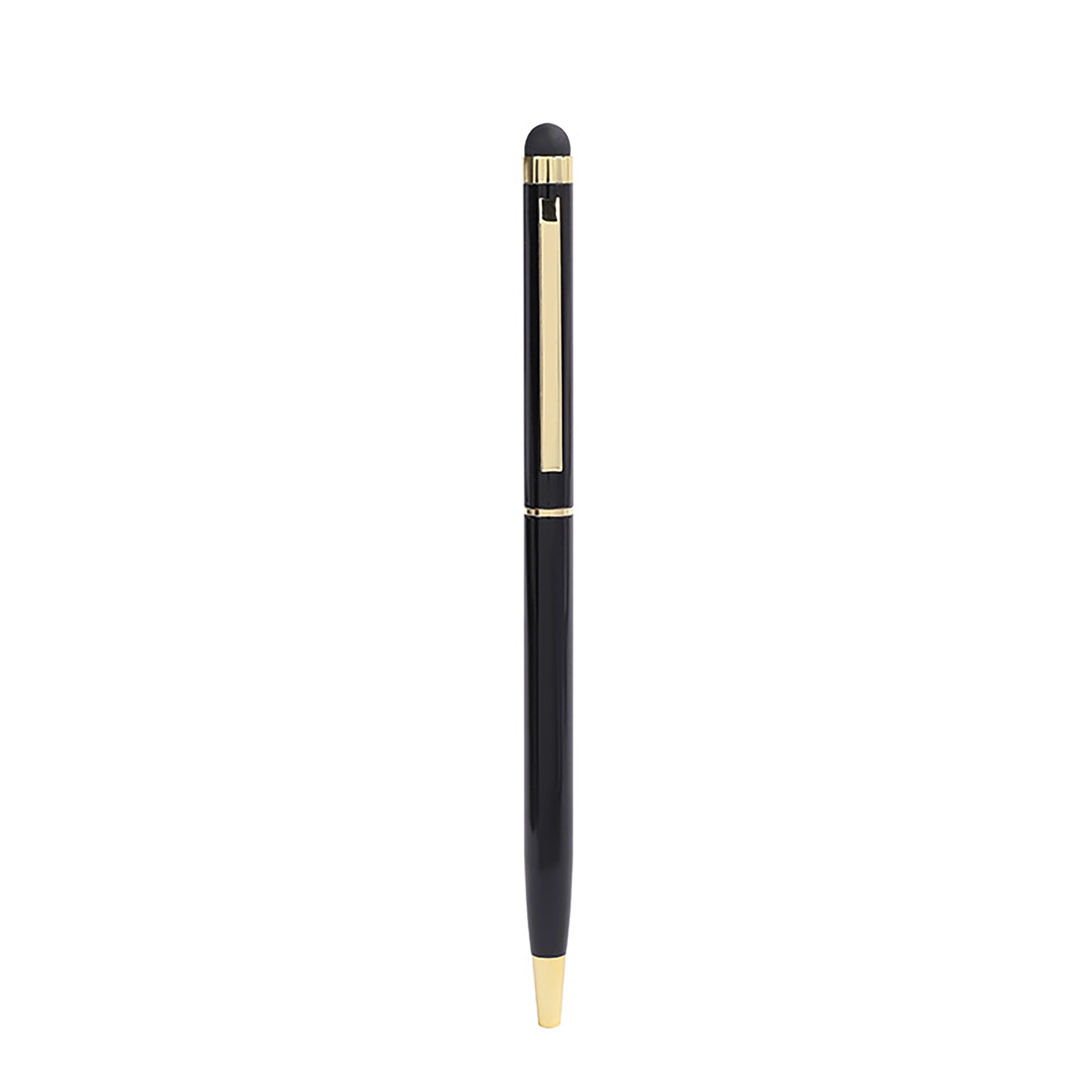 Metal Stylus Ballpoint Pen with Gold Trim 13