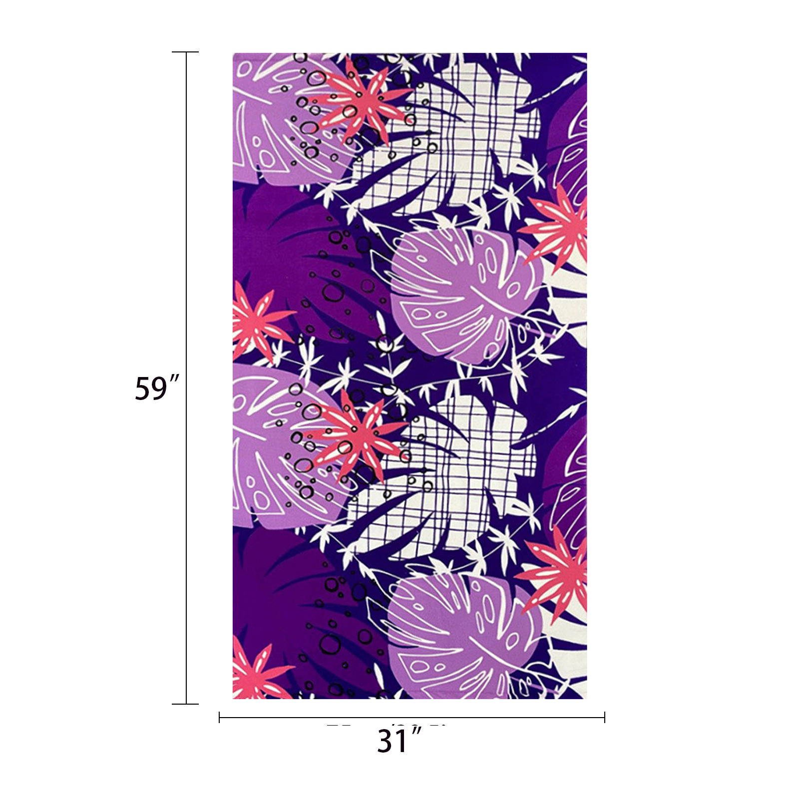 200 GSM Double Velvet Beach Towel 6