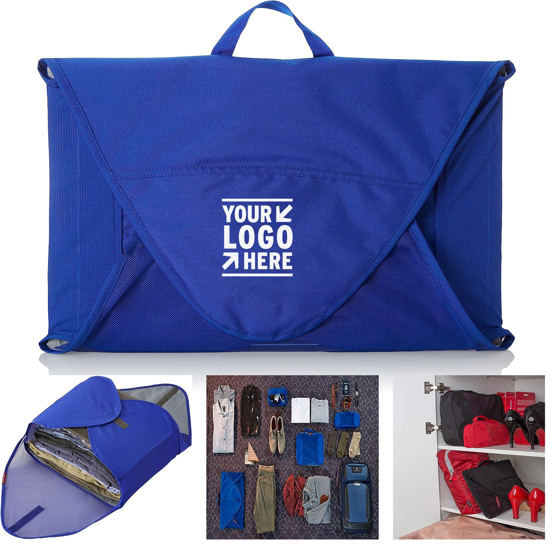 Pack-It Original Folder Perfect Garment Travel Wrinkle-Free Folding Board Compression Wing Bag 2