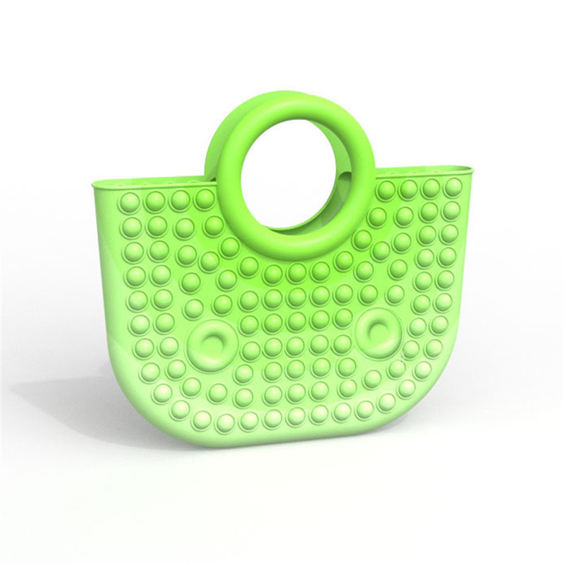 Luxury Large Bubbles Ladies Silicone Tote Bags 4