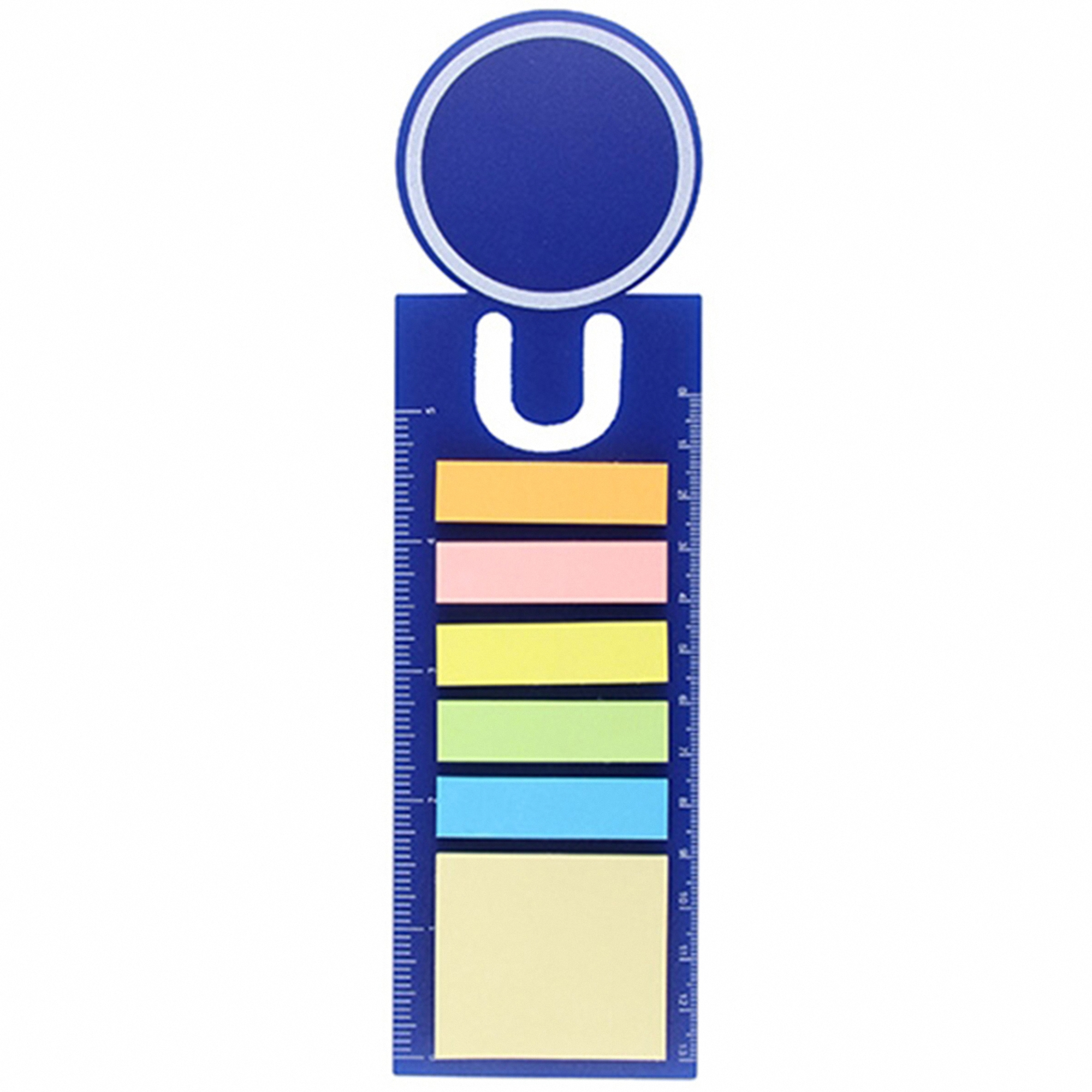 Multifunctional Sticky Note Bookmark with Ruler 3