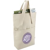 Organic 16oz Cotton Commuter Tote 19