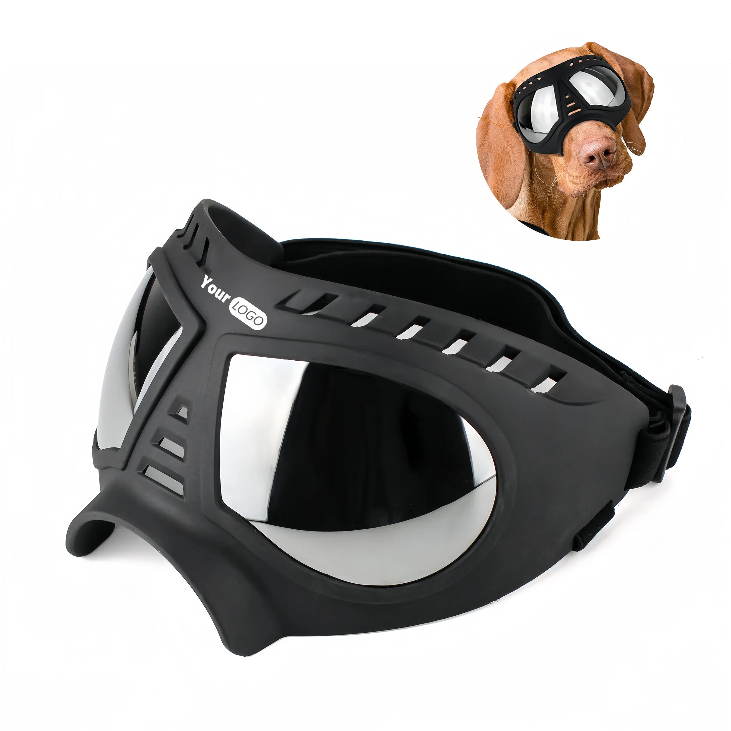 Polycarbonate (Pc) New Dog Goggles 5
