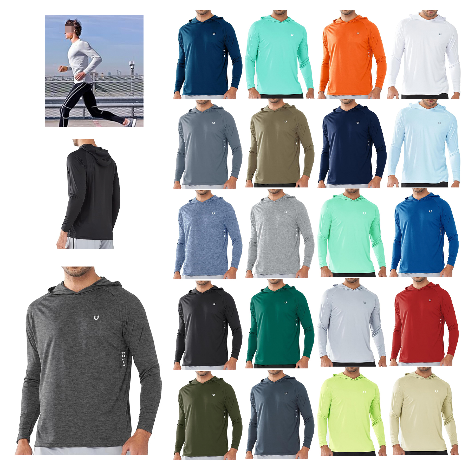 Hoodie Shirts, custom hoodie or sweatshirt with logo imprint 2