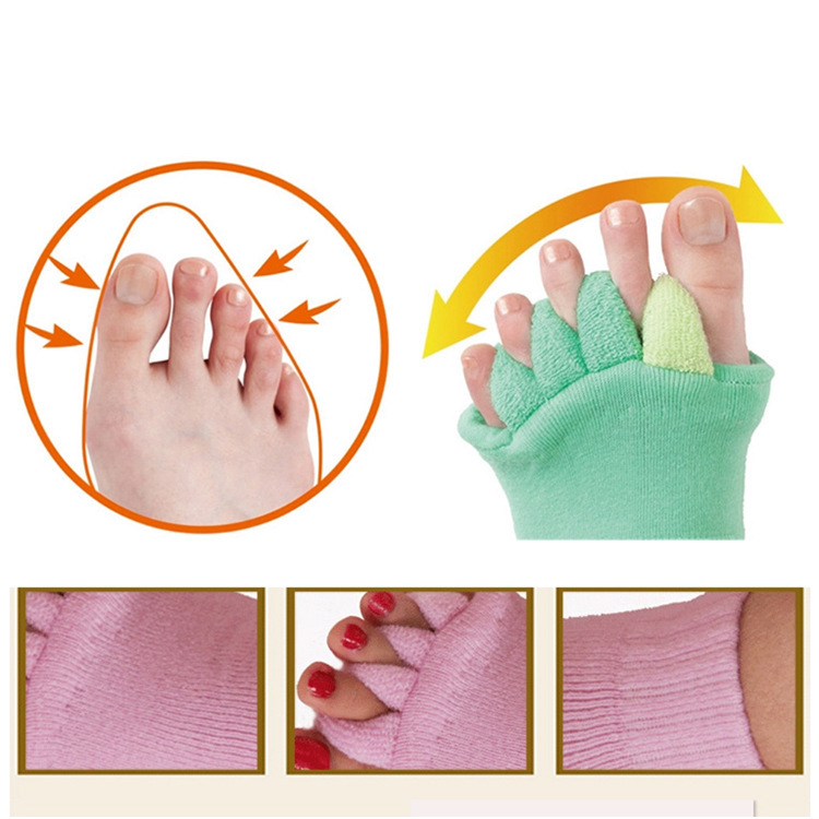 Yoga Open 5 Toes Pilates Barre Socks 2