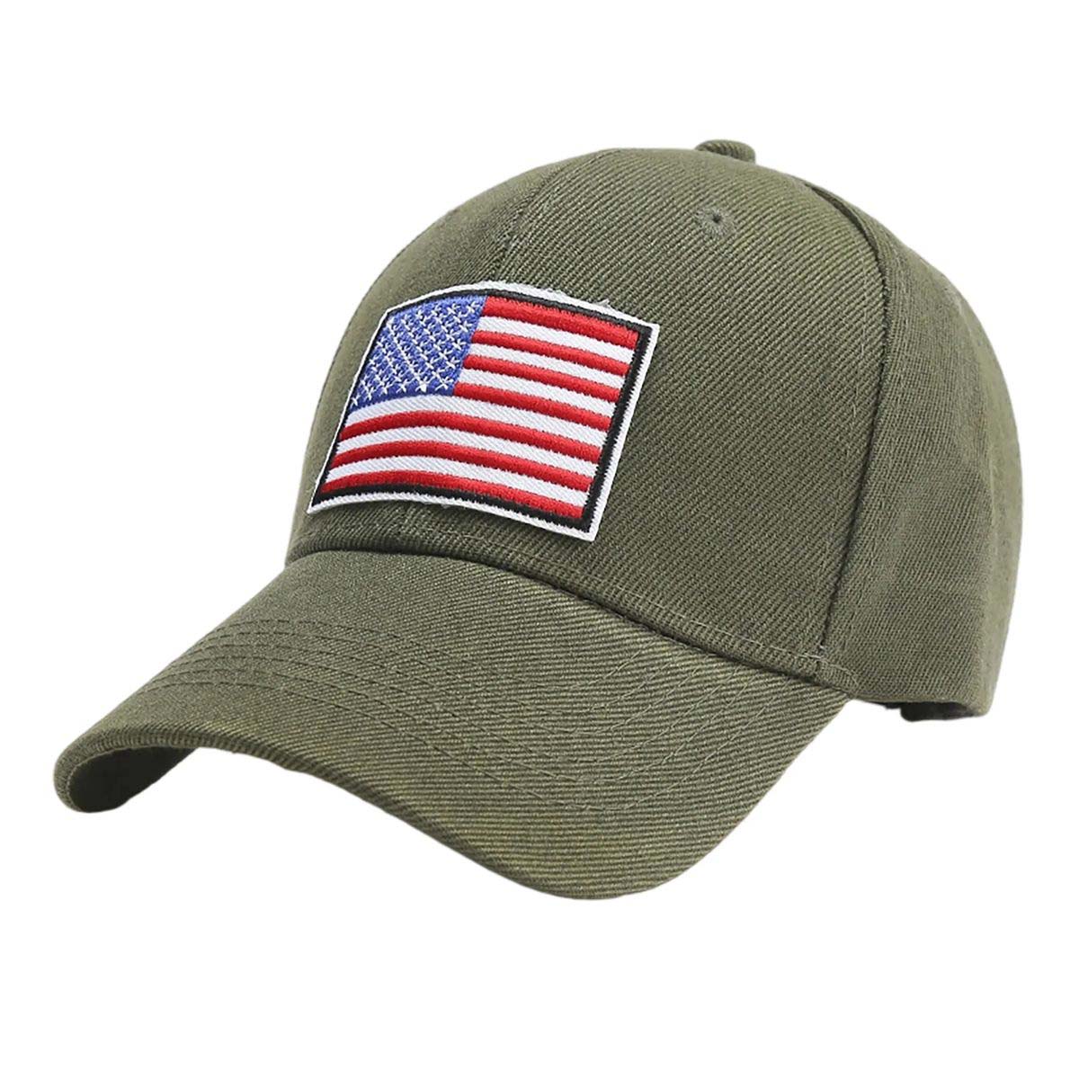 Adjustable American Flag Cap for Outdoor Wear 11