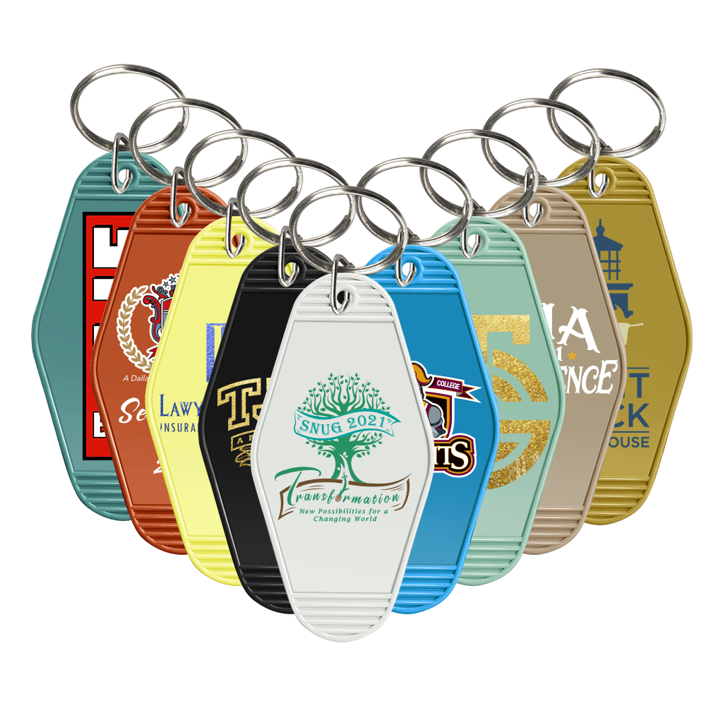 Bates Keychain Tag 11