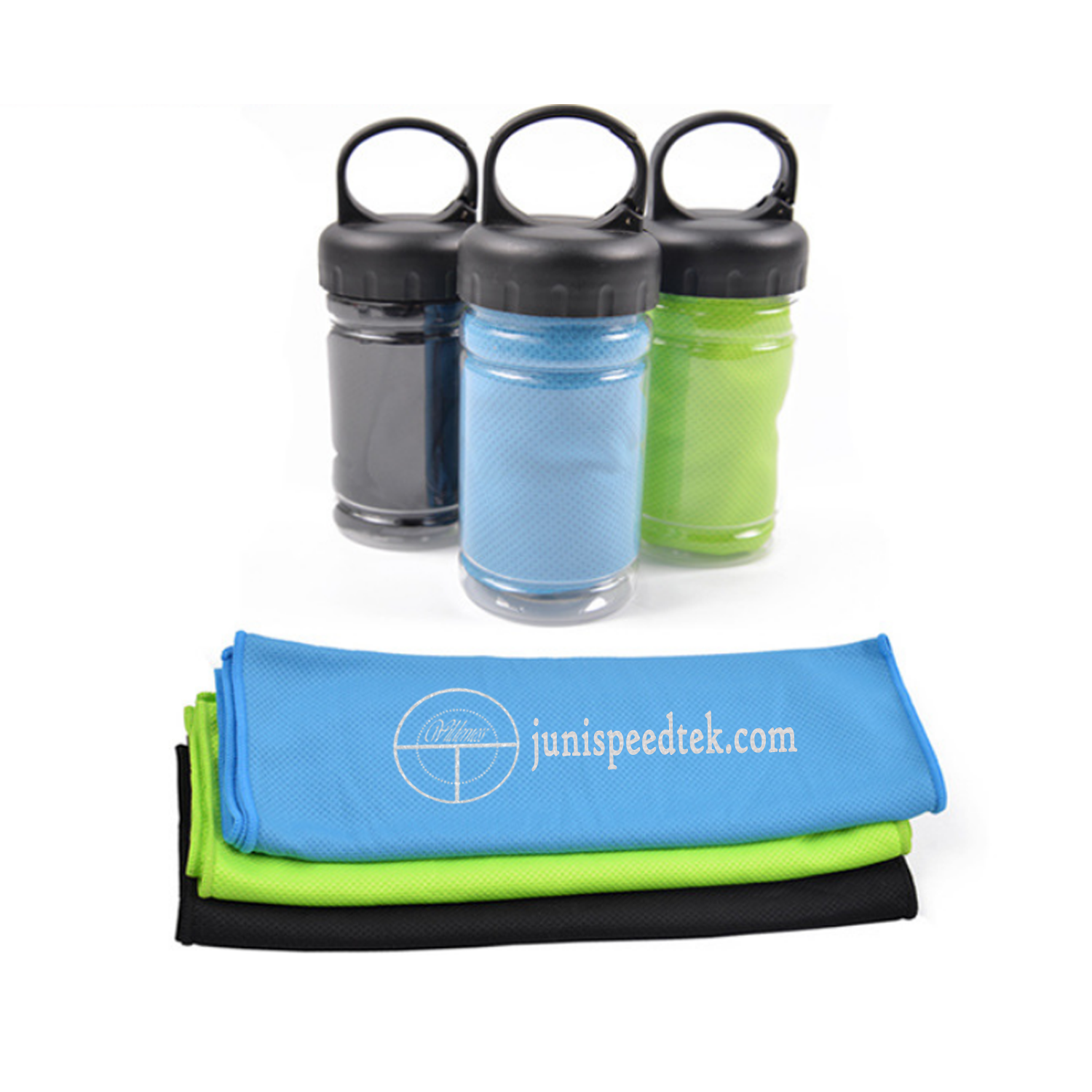 Cooling Towel in Hand Bottle 2