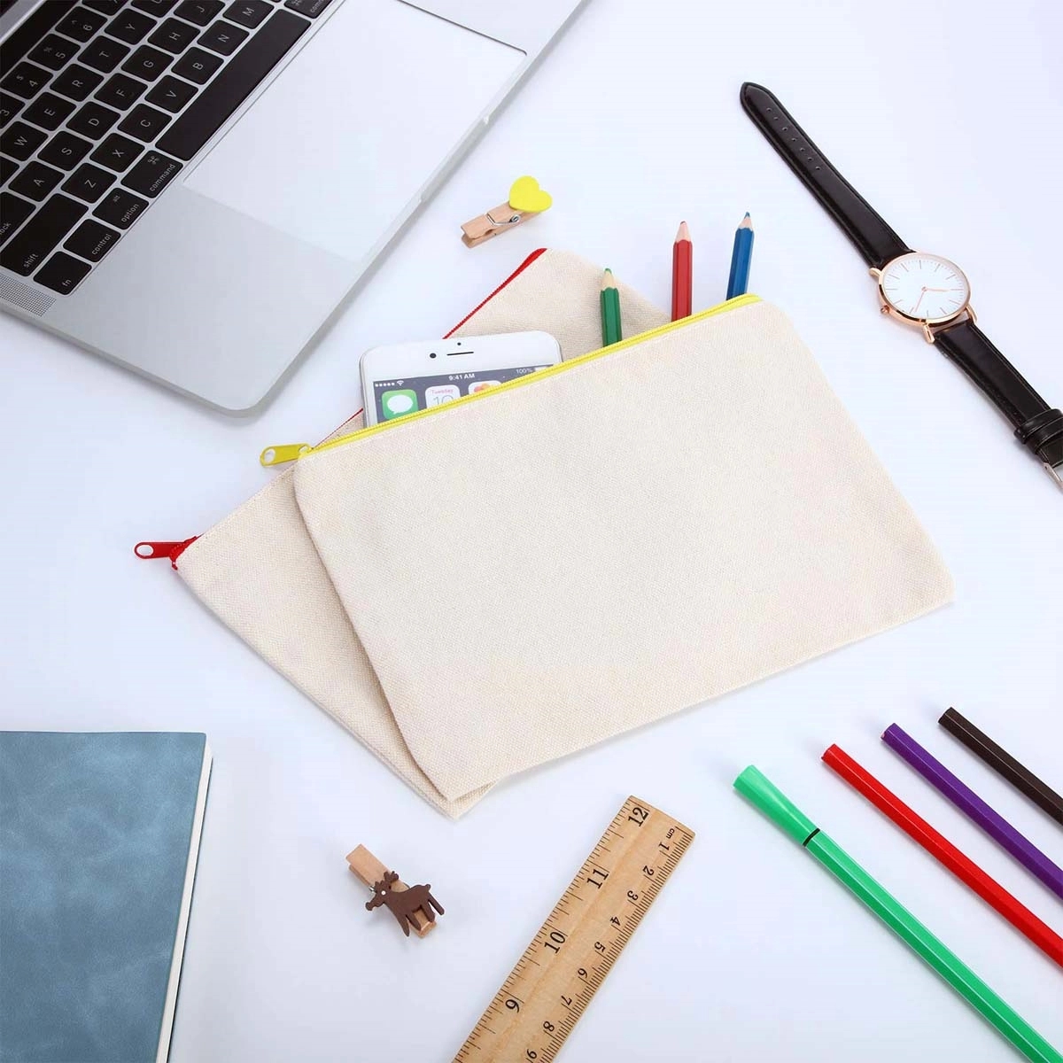 Canvas Pencil Case 5