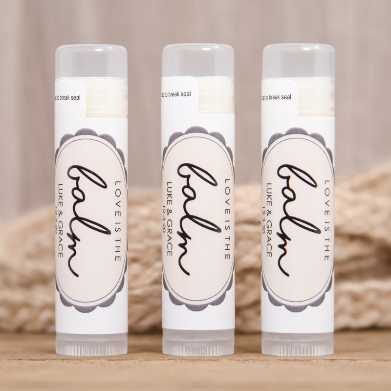 Custom SPF 15 Beeswax Lip Balms - Full Color 7