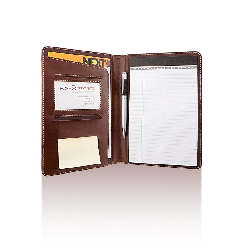 Atlantis Leather Junior Padfolio (Brown) 2