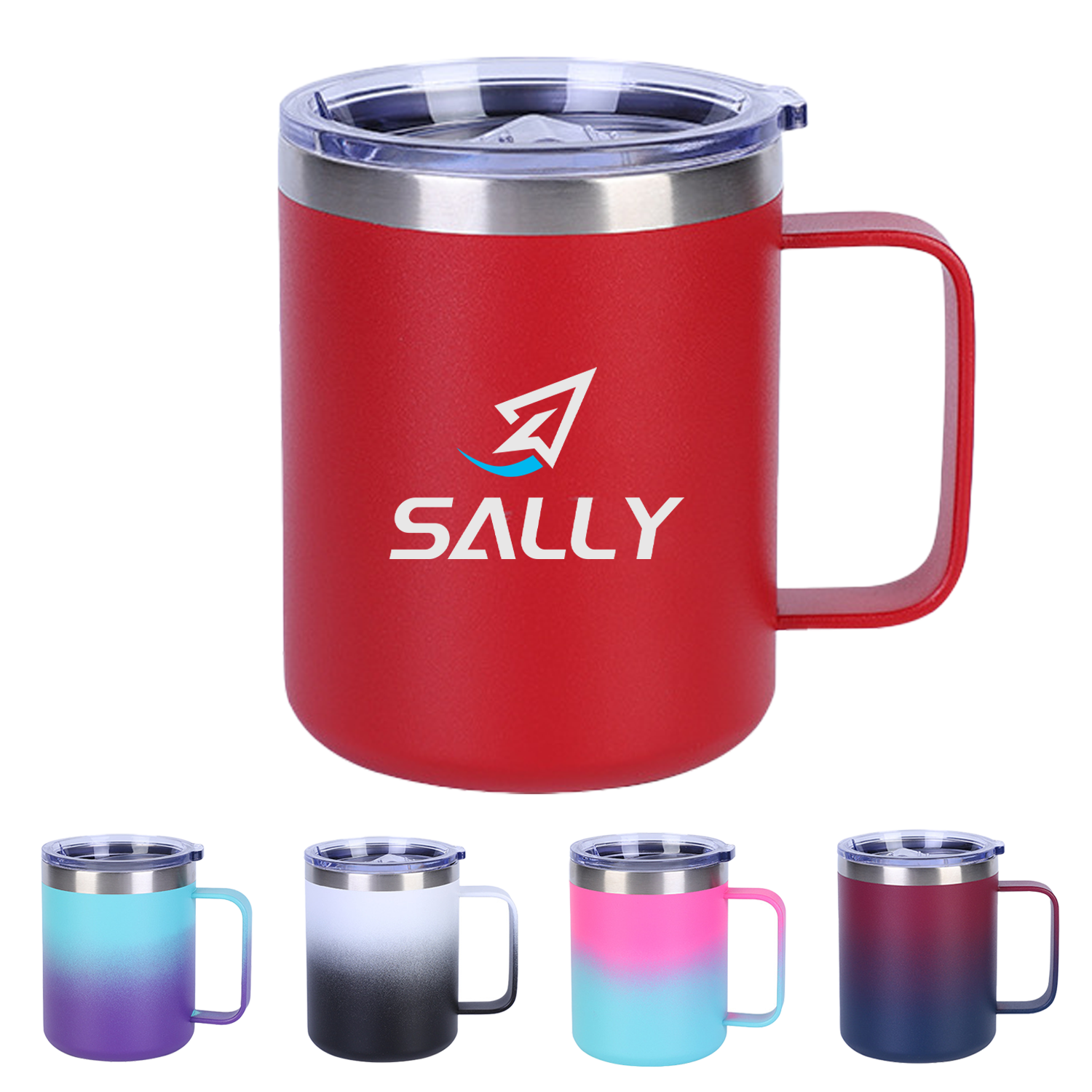 12Oz. Insulated Stainless Steel Coffee Mug 1