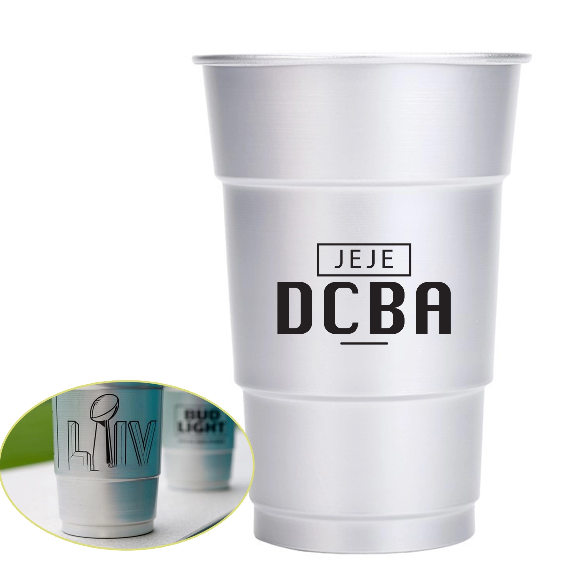 16oz Aluminum Reusable Party Cups 1