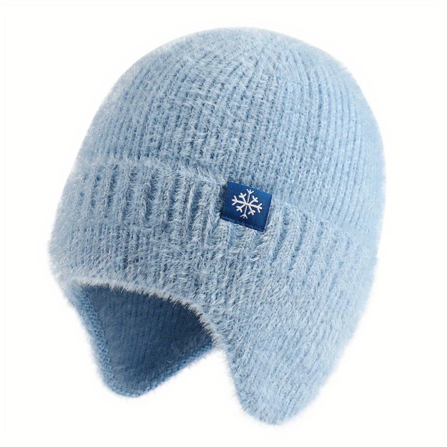 Winter Earflap Knit Hat 9