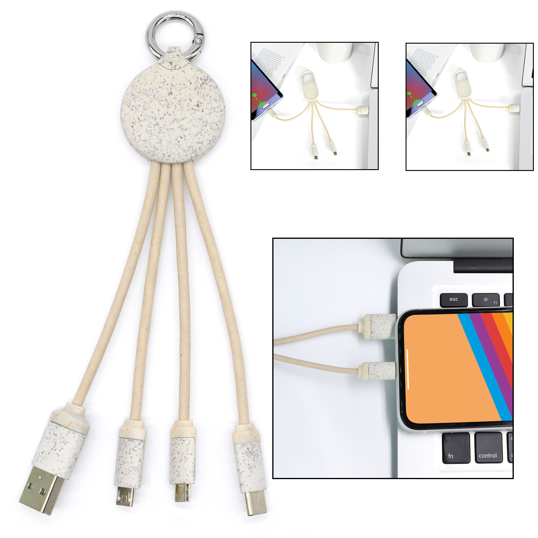 Three In One Data Cable For Key 2