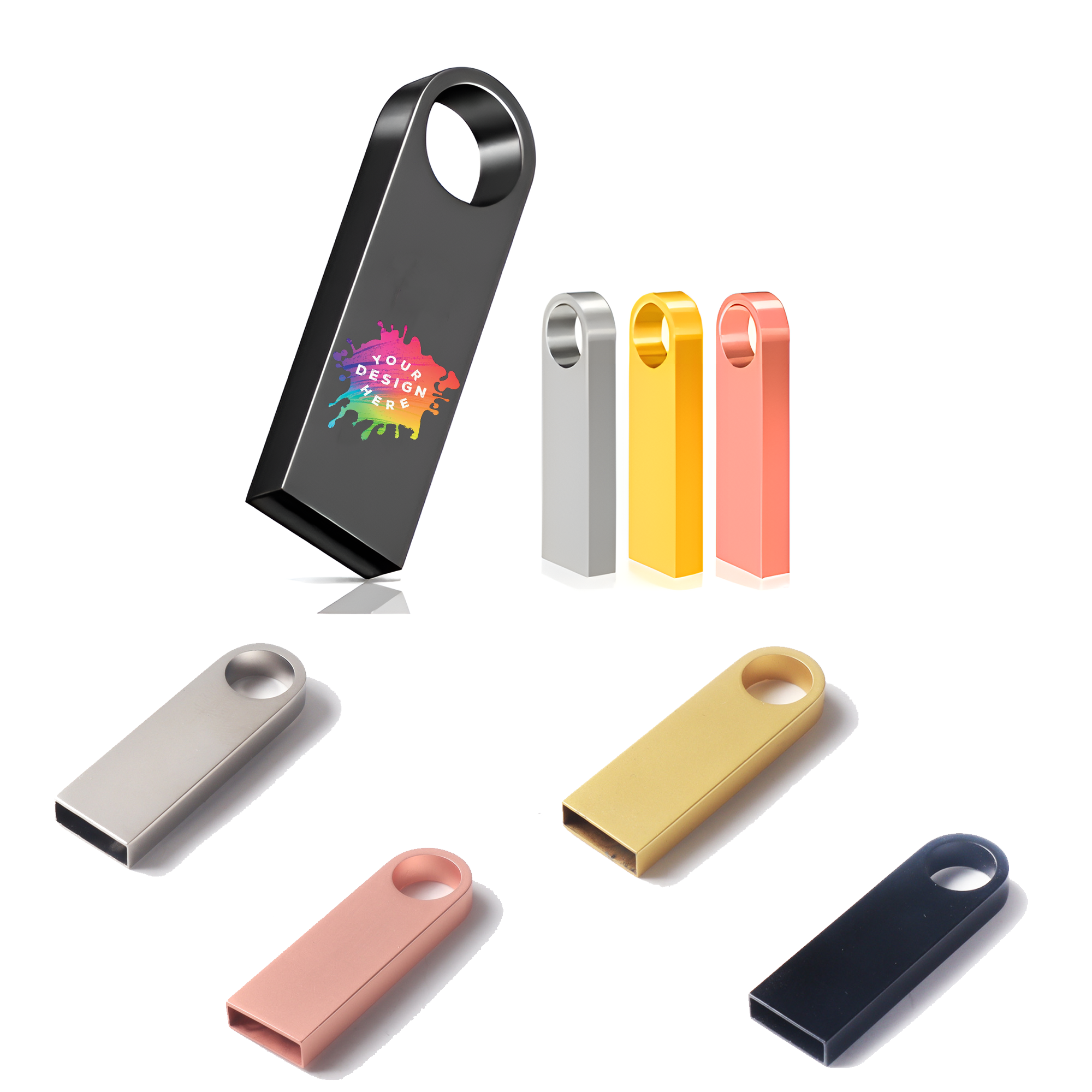 16G Metal USB Flash Drive 2