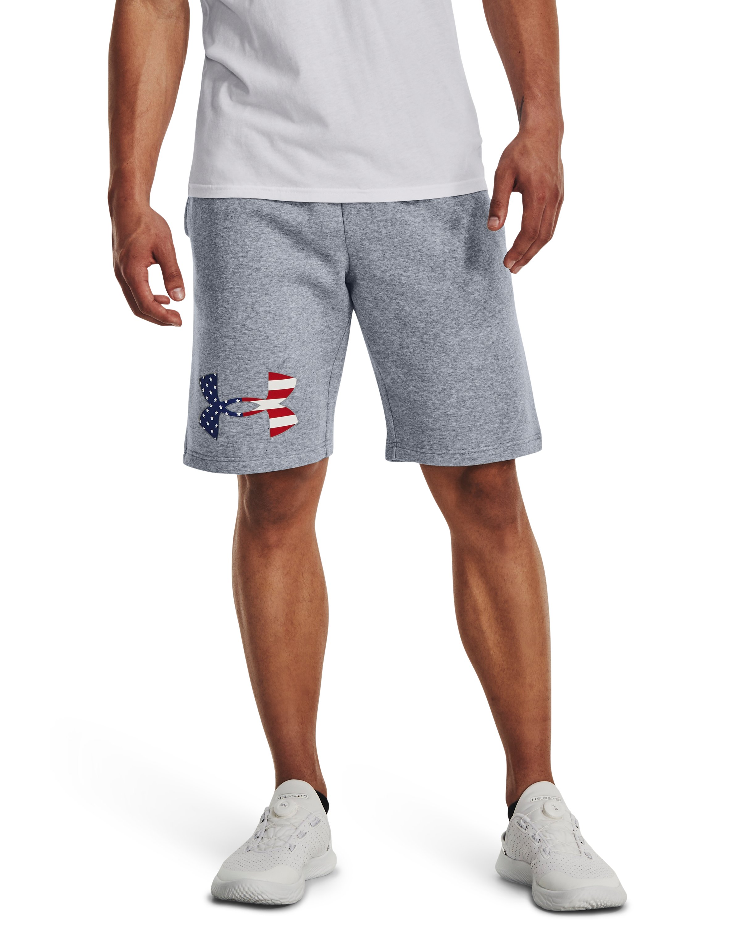 UA Freedom Rival Big Flag Logo Men's 10 Shorts 3