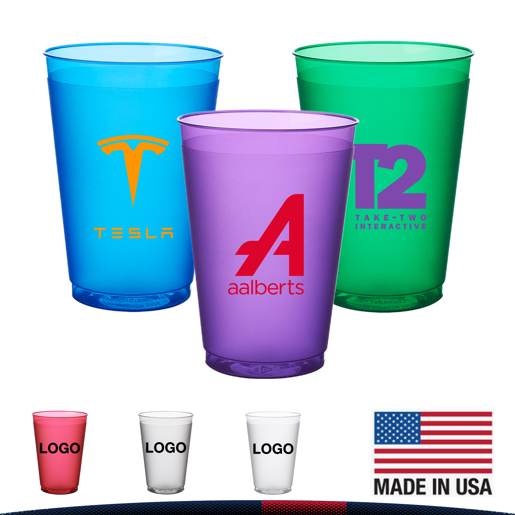 12 oz. Seleo Plastic Stadium Cups 4