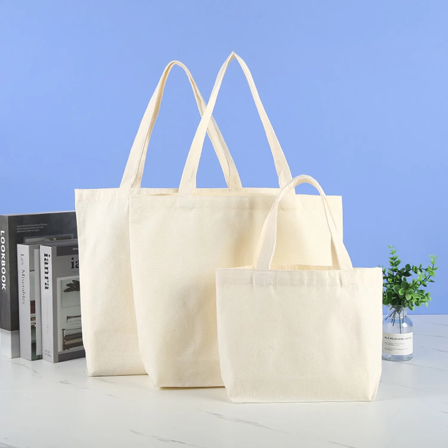 Customized Portable Gift Canvas Bag 4
