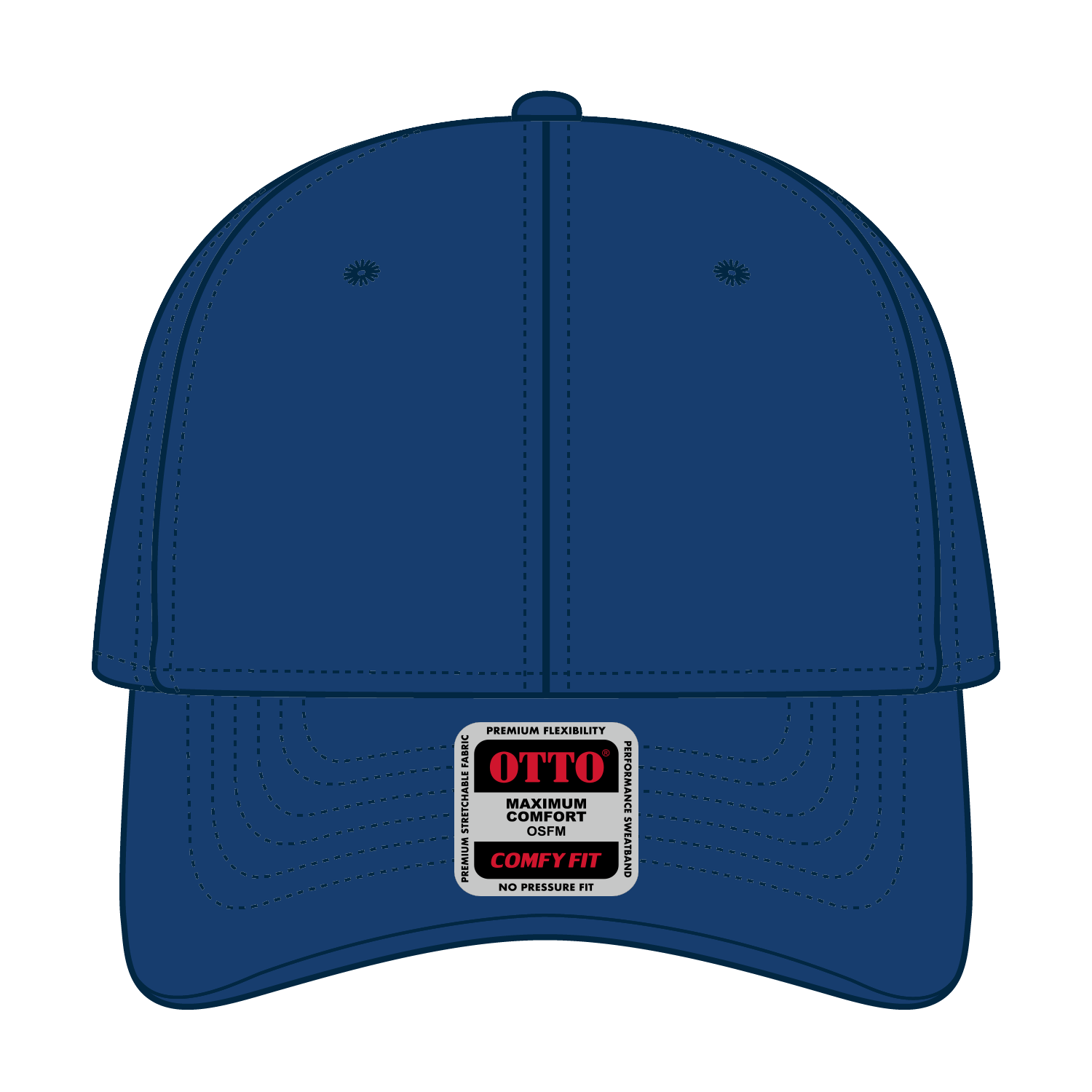 OTTO CAP® OTTO COMFY FIT® 6 Panel Low Profile Baseball Cap 5