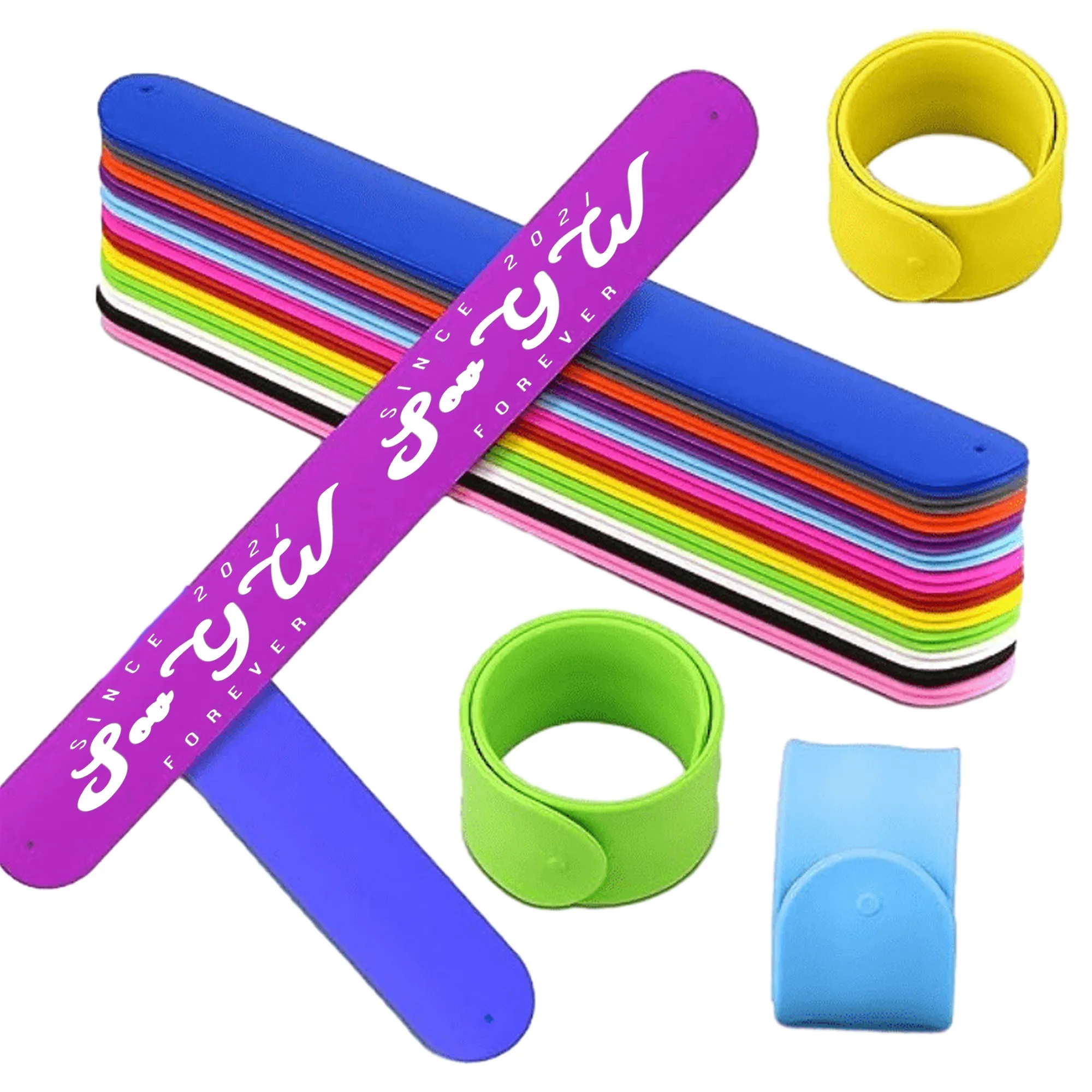 Custom Silicone Slap Bracelet 1