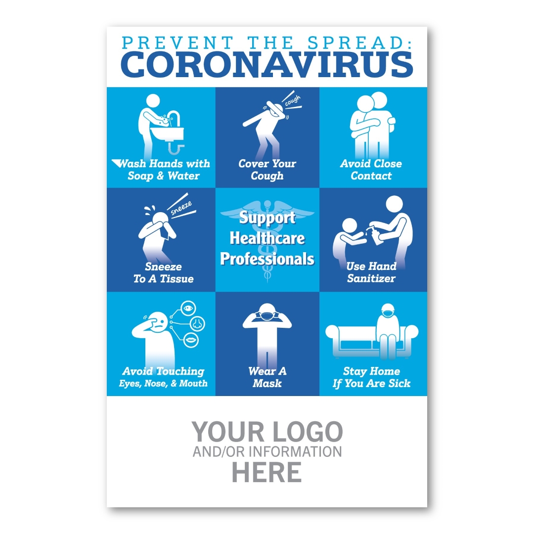 Prevent the Spread Magnet - 4" x 6" - 20 mil