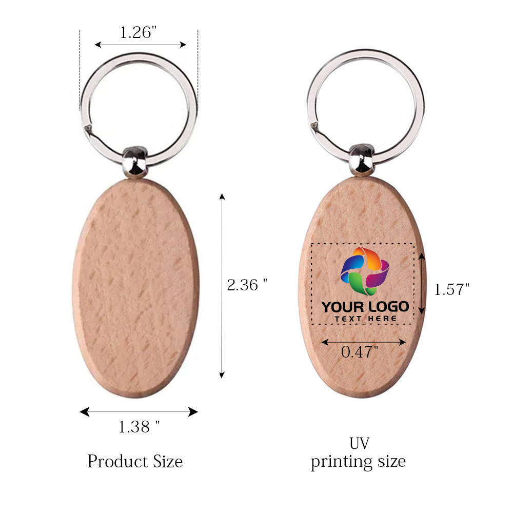 Promo Oval Wooden Key Holder 7