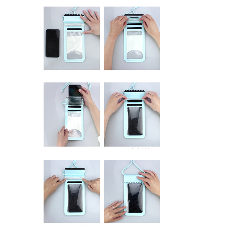 Waterproof TPU Touch Screen Mobile Phone Bag 5