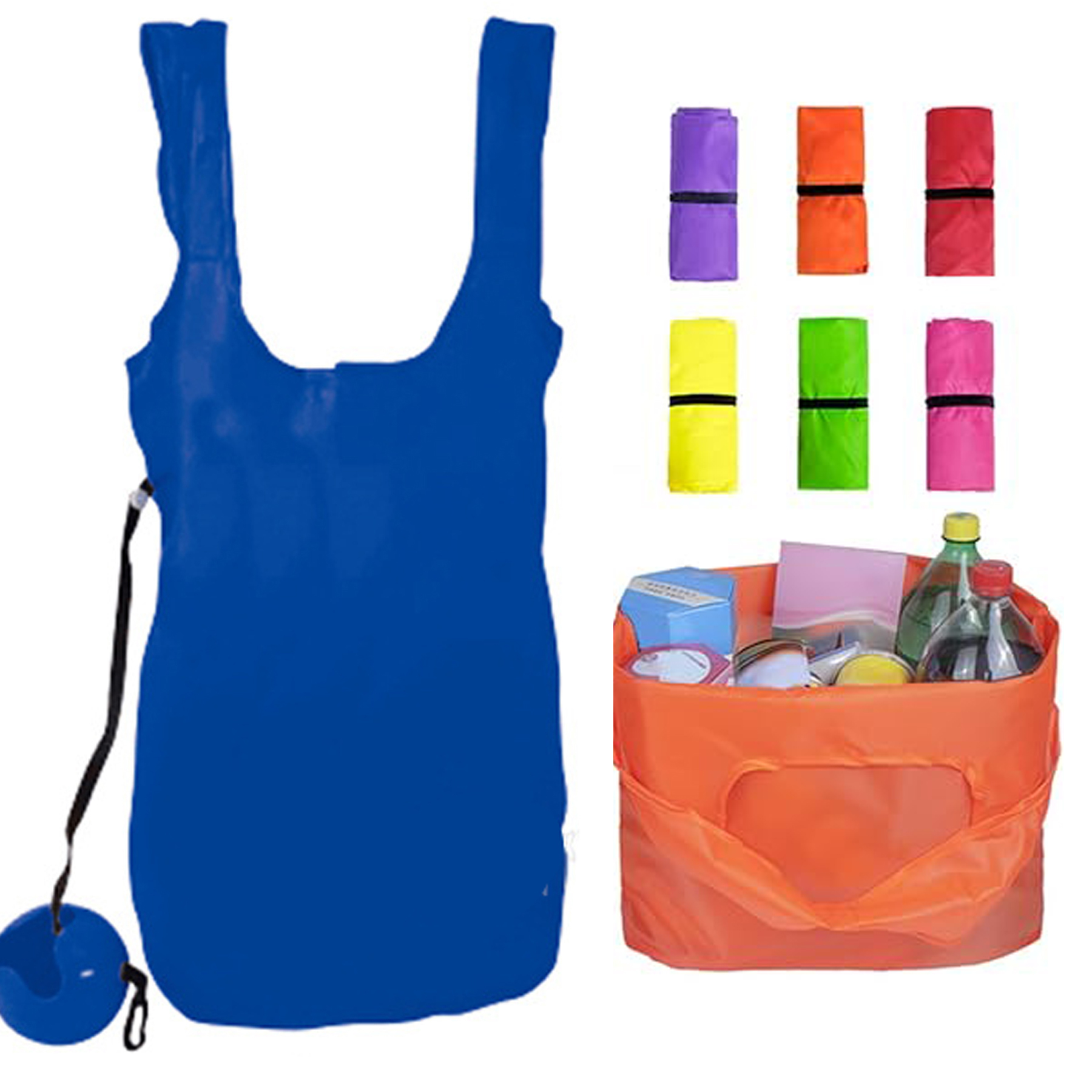 Foldable Reusable Shopping Tote Bag 3