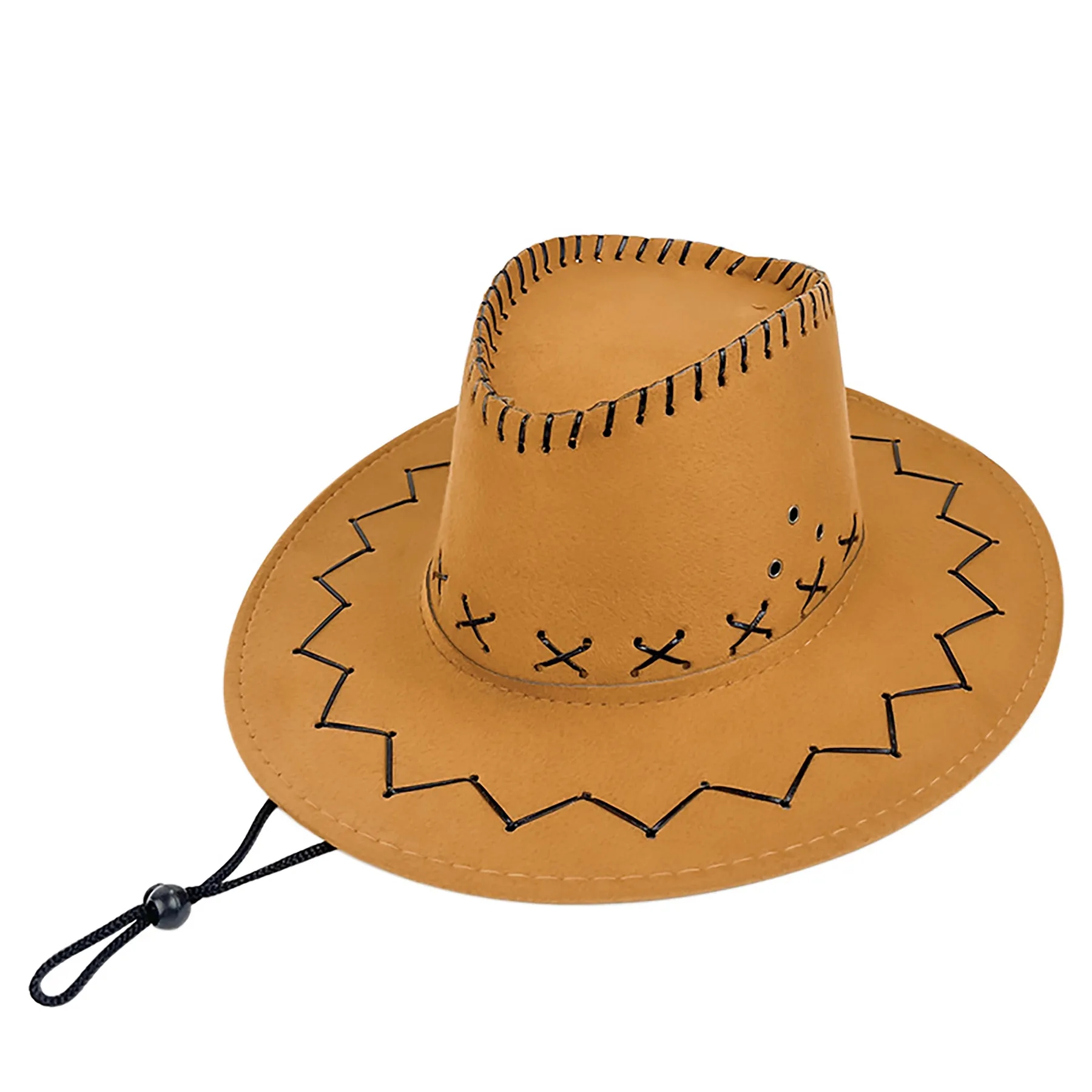 Suede Outdoor Sunscreen Cowboy Hat 9