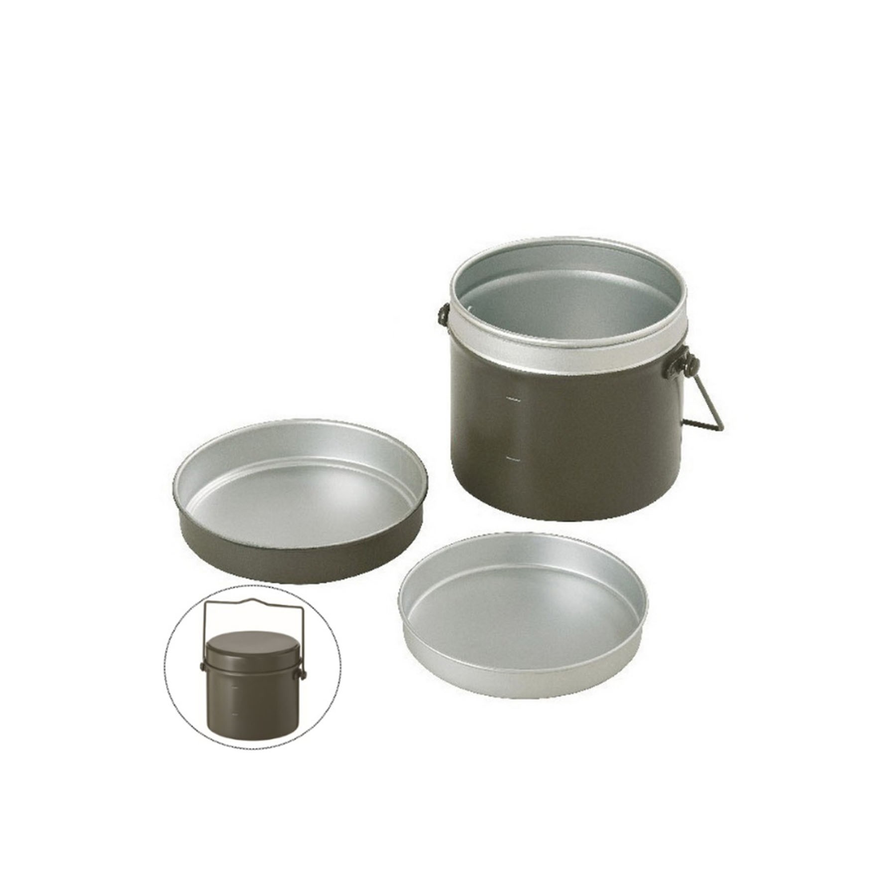Aluminum Lunch Box Set 3