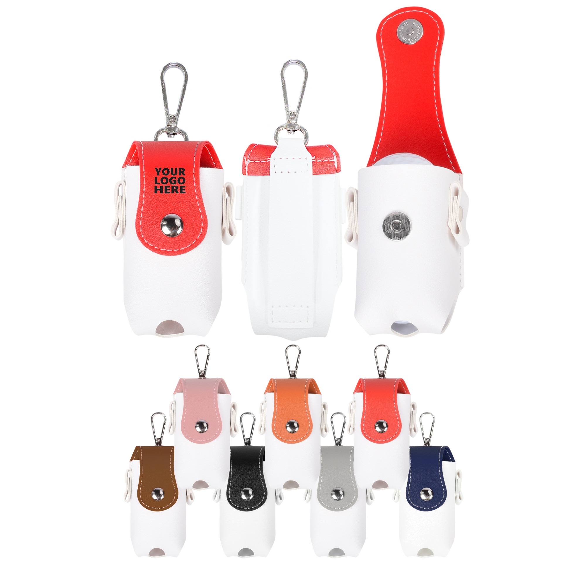 PU Leather Golf Waist Bag MOQ 50 2