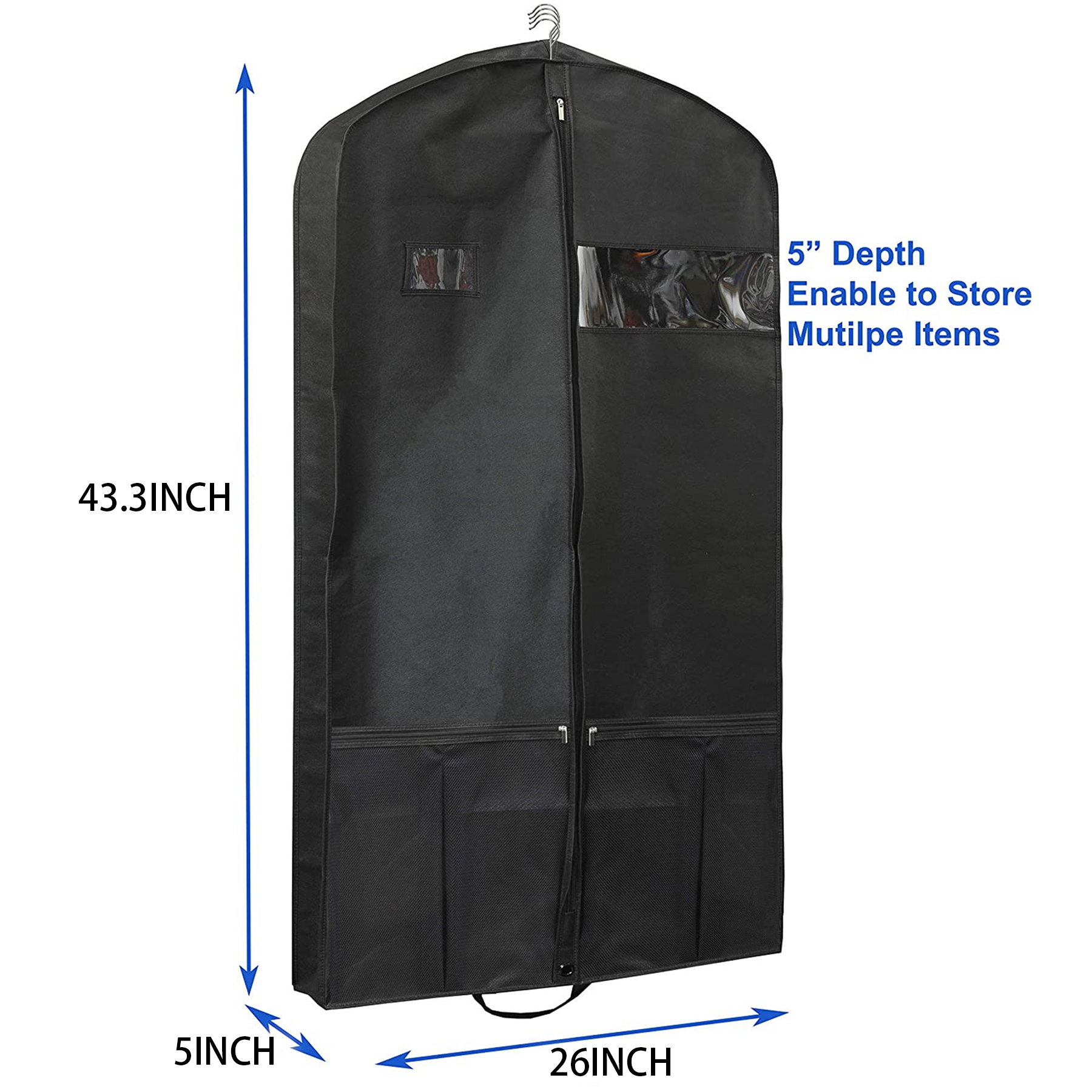 Non-woven Simple Houseware Heavy Duty Garment Bag 2