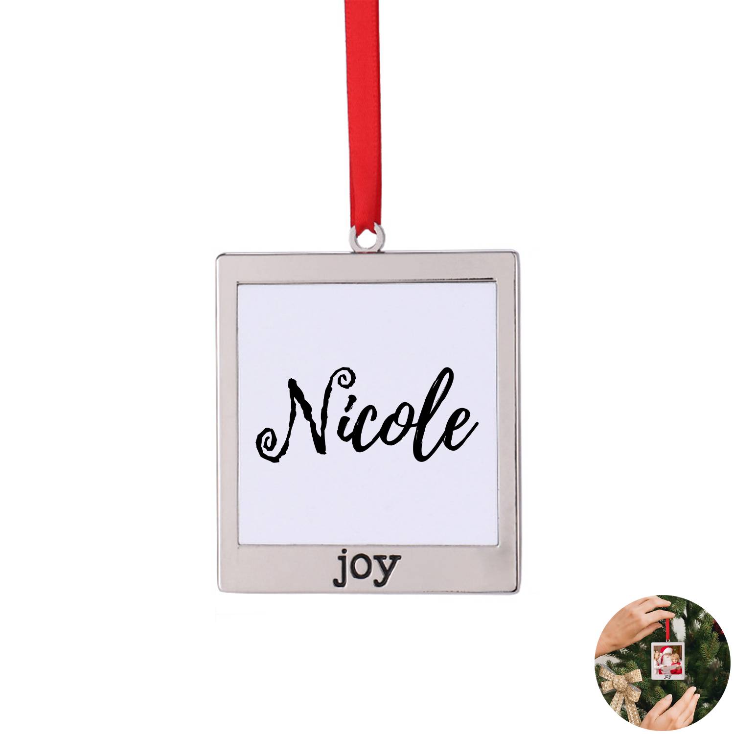 Customized Christmas Ornaments