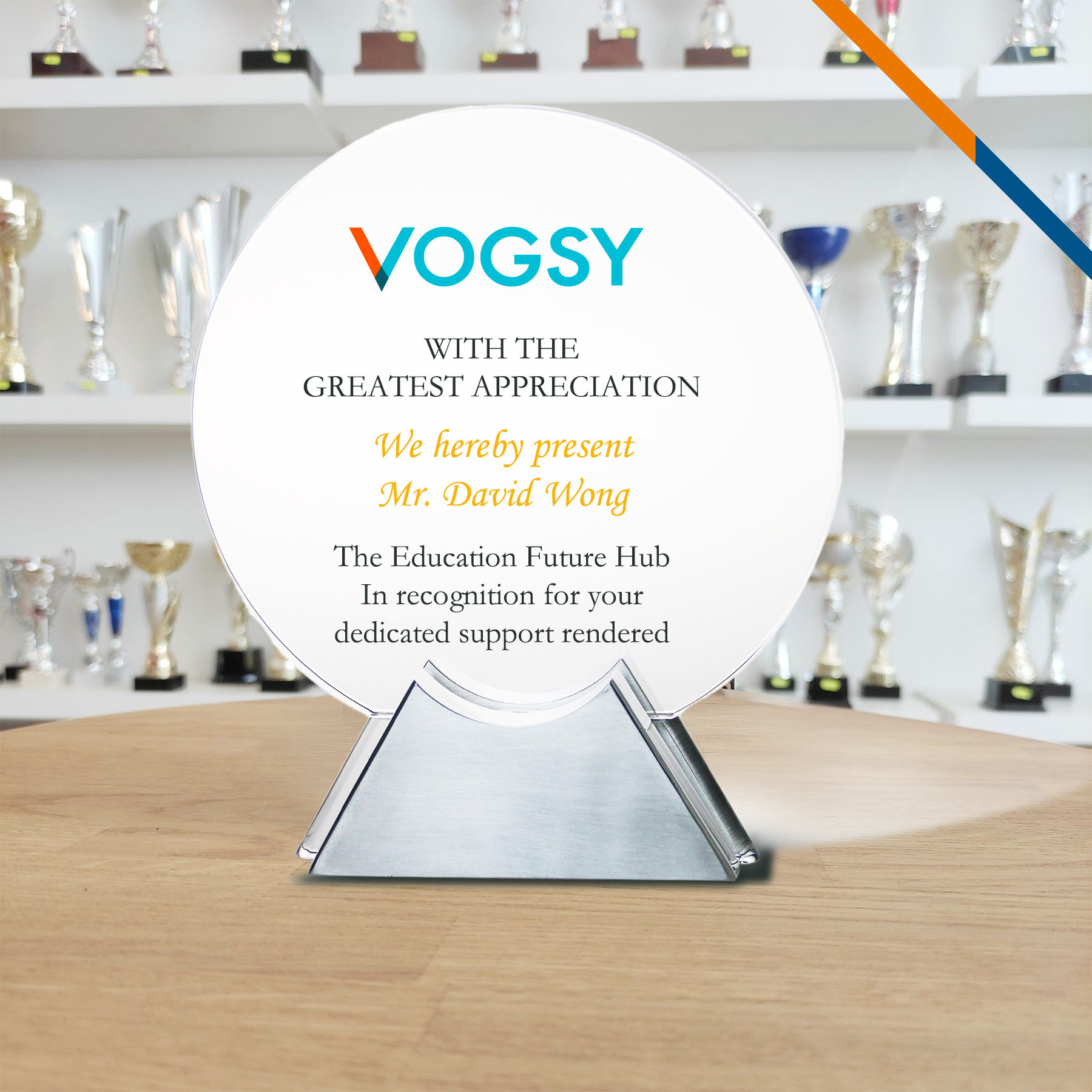 Rarfy Crystal Award 6