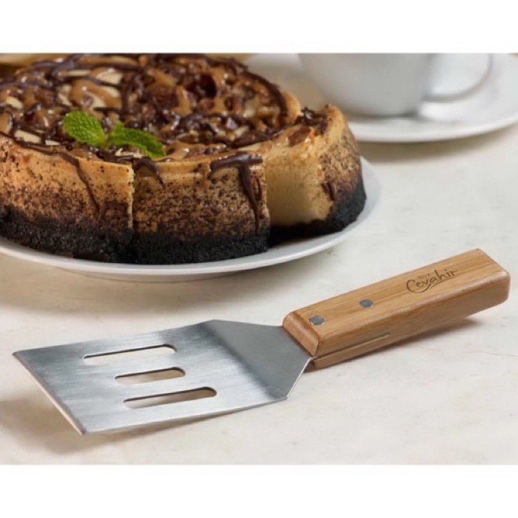 BistroTek Small Bamboo Spatula 5