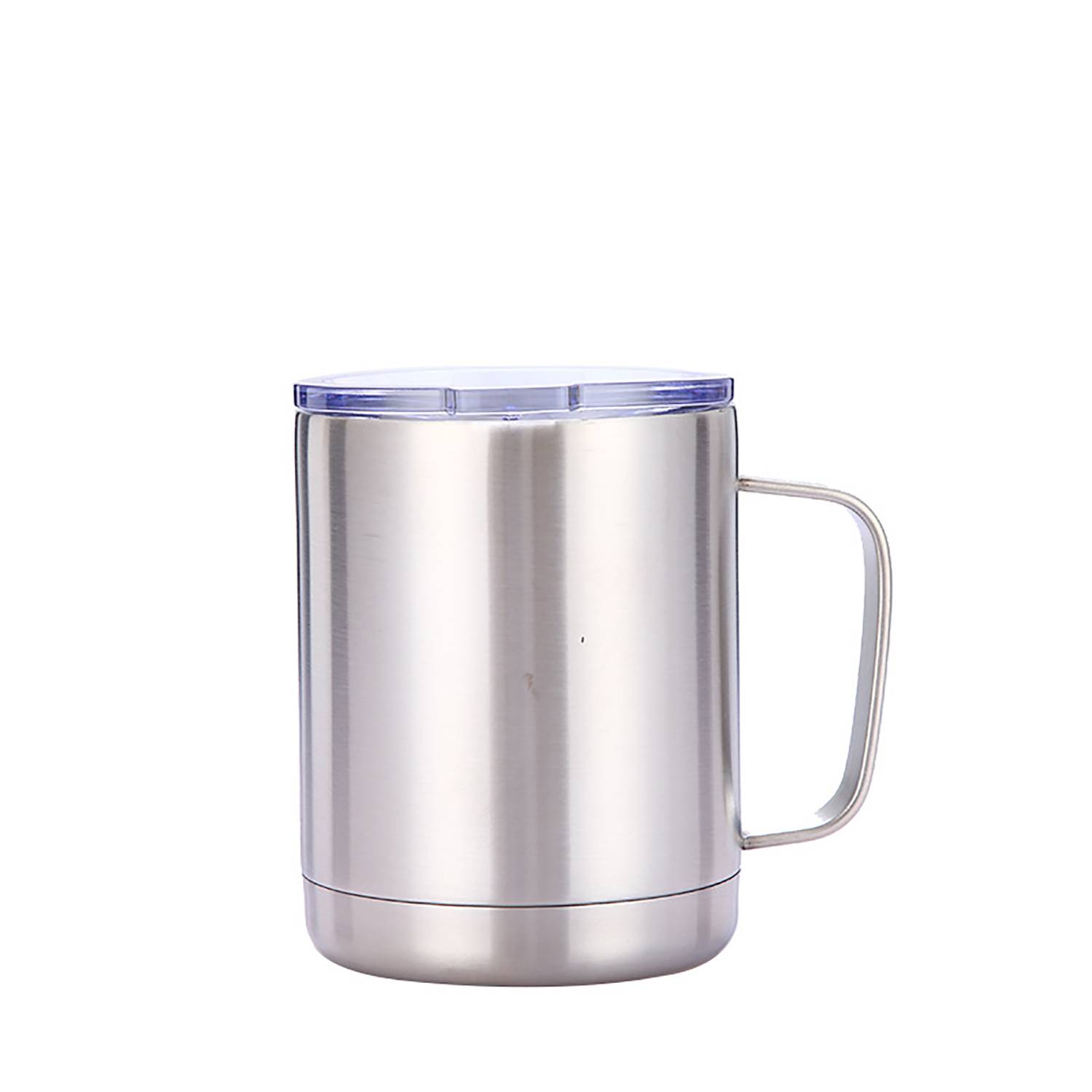 10oz Stainless Steel Insulated Travel Mug with Handle 6