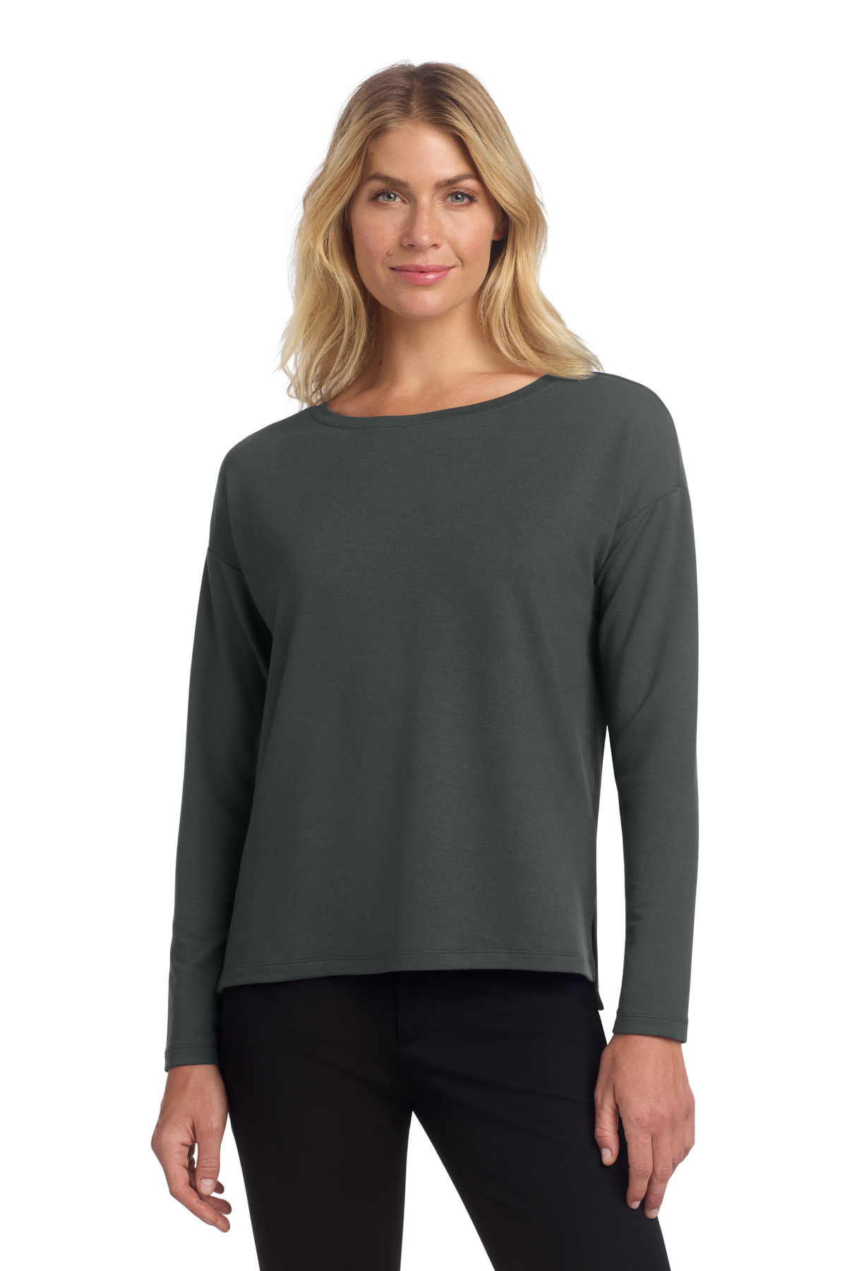 Mercer+Mettle Women's Stretch Drop Shoulder Pullover MM3013 14