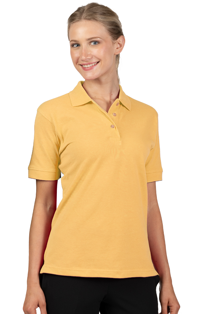 Ladies' 100% Cotton Pique Polo 23