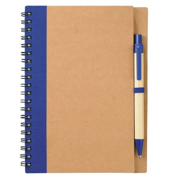 Eco Spiral Notebook and Pen Set 1