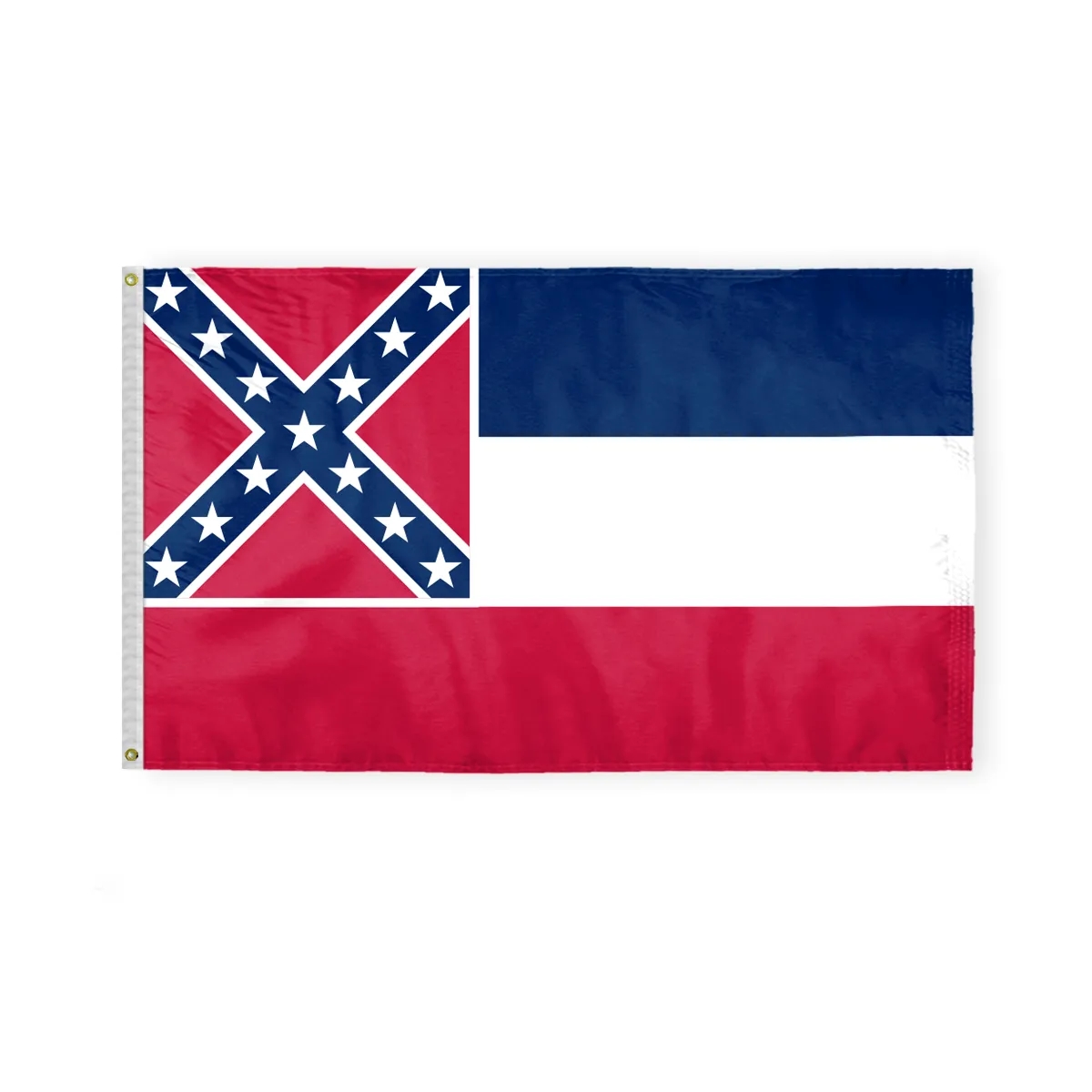 12"x18" to 8'x12' Mississippi Nylon Flags 2