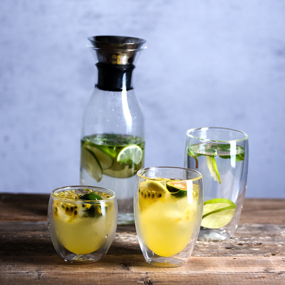 High Borosilicate Heat Resistant Glass Water Cup 5
