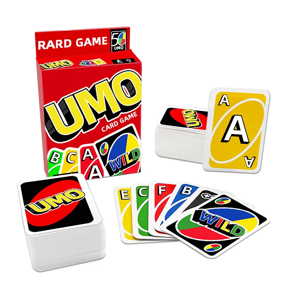Customizable Mattel Uno Card Game 2