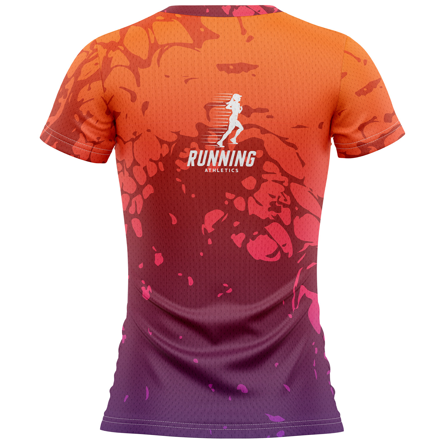 Women's 160 GSM Birdseye Mesh Performance V-Neck Short Sleeve T-shirt 3